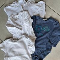 Set body neonato 6-9 mesi