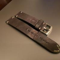 Cinturino in vero cuoio x orologio anse 20mm