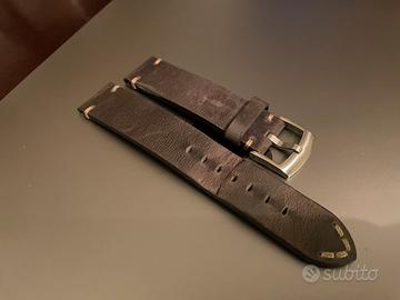 Cinturino in vero cuoio x orologio anse 20mm