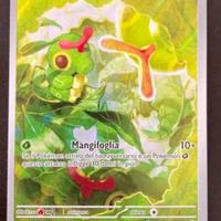 Pokémon 151 caterpie 172/165 appena sbustato