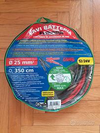 Cavi Batteria Lampa Europa - 350cm - 350A - 25mm²