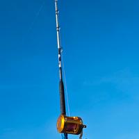 Canna da traina e mulinello