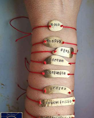 Bracciale Portafortuna Ashtag