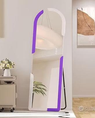 Specchio grande in legno, 160 x 40 cm nuovo