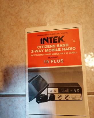 Radio ricetrasmittente INTEK19 plus