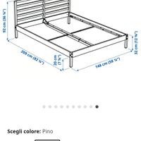 Letto matrimoniale ikea