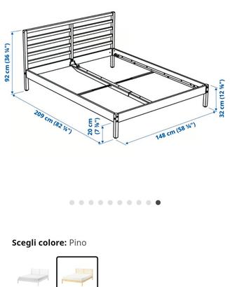 Letto matrimoniale ikea
