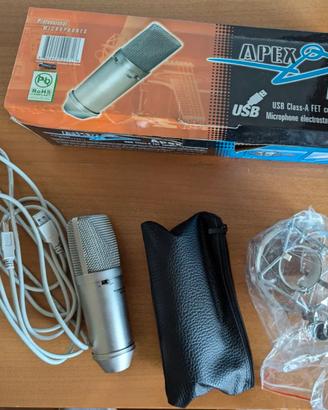 Microfono da Studio a condensatore Apex 440