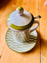 Teiera tisaniera in ceramica