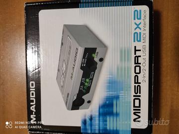 M-AUDIO MIDISPORT 2X2 - 2in/2out