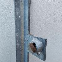 Palo dispersore di corrente a terra a croce 1,5 mt