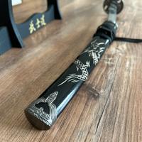 Spada giapponese da collezionismo con supporto