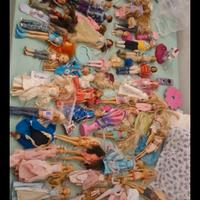 Lotto barbie x57 vintage rare piu' bratz piccole