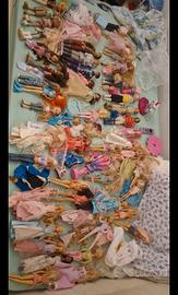 Lotto barbie x57 vintage rare piu' bratz piccole
