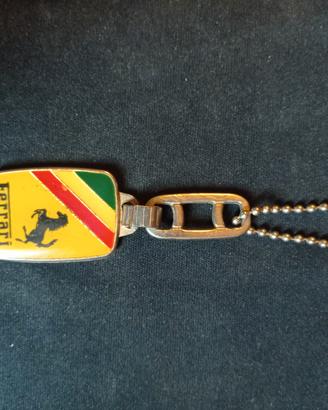 PORTACHIAVI   FERRARI  (TRICOLORE   DIAGONALE)