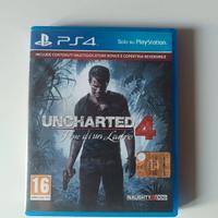 Uncharted 4 fine di un ladro(PS4)
