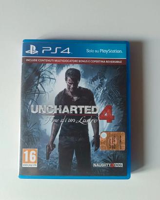 Uncharted 4 fine di un ladro(PS4)