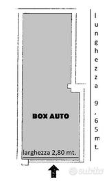 Collatina - box auto con possibilita' di soppalco