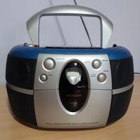 Cd-radio e cassette portatile Hitachi