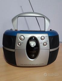 Cd-radio e cassette portatile Hitachi