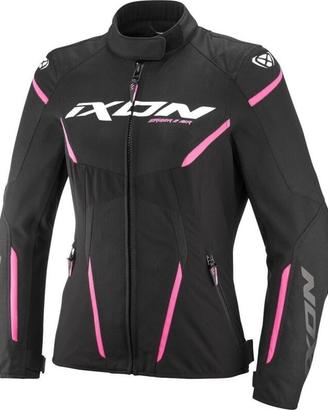 Giubbotto Moto Ixon STRIKER 2 AIR WP LADY Nero Ros