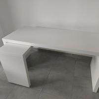 Scrivania Ikea Malm estraibile