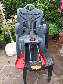 Seggiolino Posteriore per Bicicletta con fissaggio