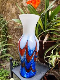 Raro Vaso Murano Vintage Anni '70 - Carlo Moretti