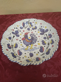 Piatto in ceramica deruta