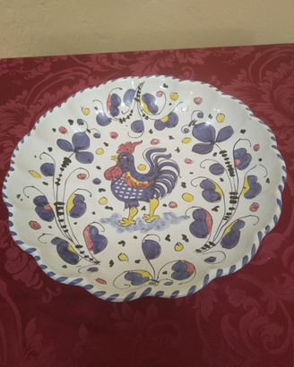 Piatto in ceramica deruta