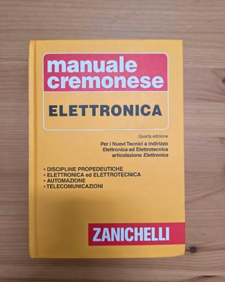 Manuale cremonese articolazione Elettronica 