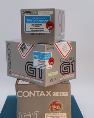 Contax G1 Green Label 150° Zeiss SIGILLATA + 90mm
