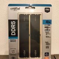 Crucial Pro RAM DDR5 32GB Kit (2x16GB) 6000MHz
