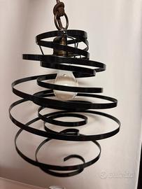 Lampadario nero