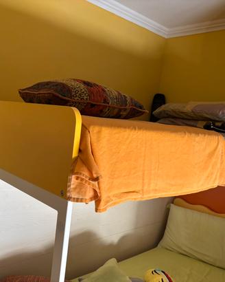 letto a castello con cassoni
