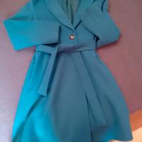 cappotto colore ottanio tg M 