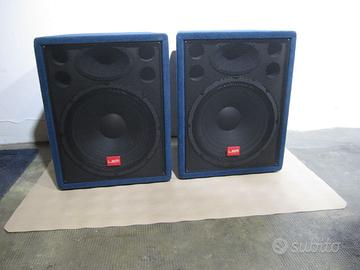 Coppia LEM AV15 A diffusori amplificati 300W RMS