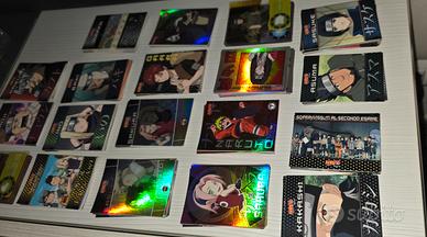 collezione carte Naruto 2002
