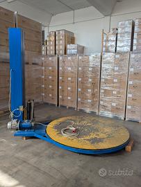 Fascia pallet - Avvolgi Bancali con piatto rotante