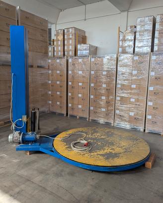 Fascia pallet - Avvolgi Bancali con piatto rotante