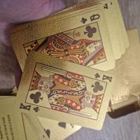 Carte da gioco poker oro