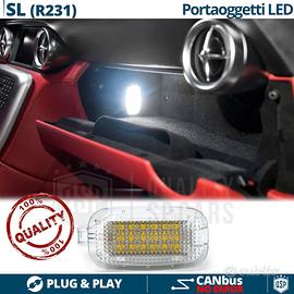 Luci LED BIANCHE per MERCEDES SL R231 Portaoggetti