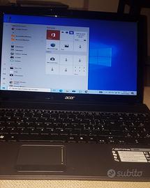Notebook Acer  win10 Hard disk 500G Ram 8Gb 