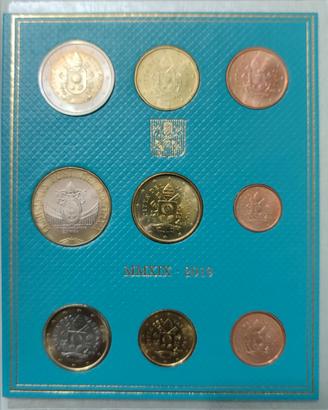 Lotto divisionali monete Vaticano 2018-2019-2020