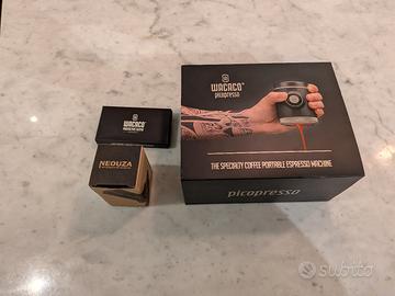 wacaco picopresso + tamper neouza + protezioni 