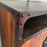 Madia Stile Industrial - legno e ferro