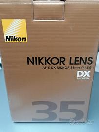 Nikon af s 35 mm F1. 8