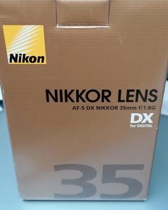 Nikon af s 35 mm F1. 8