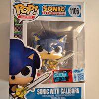 Funko pop Sonic with Caliburn limited edition 