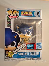 Funko pop Sonic with Caliburn limited edition 